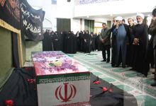 گزارش تصویری مراسم تشییع پیکر پاک«شهید گمنام»